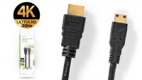 Cable mini HDMI-HDMI 1.4 Ethernet GoldPlated M/M