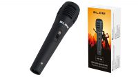 Microfone dinâmico tipo Karaoke preto 6.35mm