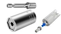 Chave de roquete multifunções universal 7-19mm