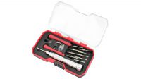 Kit de ferramentas chaves precisão+acessórios reparação tablet/telemovel 15 peças