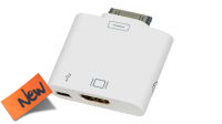 Adaptador HDMI para iPod/iPhone4/iPad branco