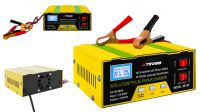 Carregador bateria manutenção, autodeteção 12-24V (10A máx)