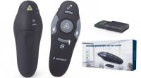 Ponteiro apresentação Laser Wireless 4 botões preto