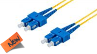 RL 1215 : Cabo de fibra óptica monomodo SC-SC 9/125 Duplex (15 m)