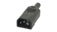 Conector IEC 10A VDE C14