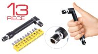 Conjunto bits com chave angulada 12 bits