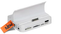 Docking Station IPHONE 4/IPAD 2 HDMI+USB+VGA+audio+leitor cartoes