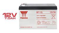 Bateria Yuasa NP7-12L chumbo ácido 12V 7Ah
