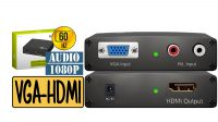 Conversor de VGA a HDMI V1.3 1080p Profesional