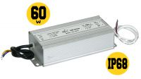 Transformador para lâmpadas LED 12V DC 60W IP 68