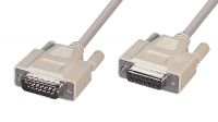 Cable de extensión DB15 M/H inyectado