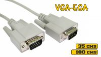 Cabo de monitor VGA/EGA 15M-09M