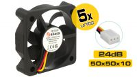 Ventilador 12v. 3P com rolamentos negro (5)