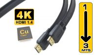 Cabo FLAT HDMI 19P. M/M (1-3Mts)