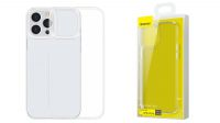 Capa protectora Baseus Magnetic comp. iPhone 13 Pro transparente