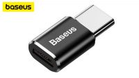 Adaptador Baseus USB tipo C 3.1 Macho a USB Micro Fêmea máx. 2.4A preto