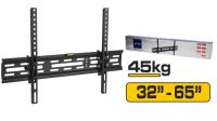 Suporte parede fixo inclinavél 600*400  32-65" 45Kg negro
