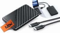 Caja externa 2.5" Sata USB -C  3.1  6Ggbs max. 6TB  SSD