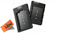 Caixa externa Orico SSD M2 SATA NGFF saída USB 3.0 preto