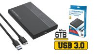 Caixa externa 2.5" USB 3.0 preto