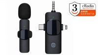 Microfone Wireless lapela iPhone Android
