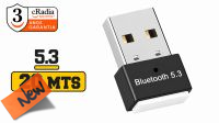 USB Bluetooth 5.3 cRadia Dual Mode 2.4G Dongle 10-20m