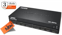 CR 7828 : Multiplicador HDMI 2.0 4K@60 Hz 2, 4, 8 puertos (1x8)