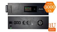 SAI/UPS Interactivo cRadia 3000 VA- Sistema de Alimentación Interrumpida Rack 19", Pantalla LED color, Alarma, 2x Schuko 3x IEC - MACAU CRA 4030