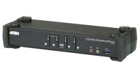 Conmutador KVM USB 3.0 4p. 4K DisplayPort-audio CS1924