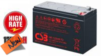 Bateria CSB chumbo-ácido HR1234W F2 12V 9Ah