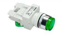 Botoneira saliente luminosa 1NC 110V verde
