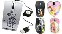 Ratón óptico mini USB 2.0 800 dpi, cable retráctil
