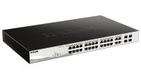 Switch D-Link Web Smart DGS-1210-28P - Gestão - 24x10/100/1000 PoE + 4SFP