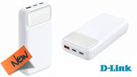 Powerbank 20000 mAh DPP-201 USB-C x2, USB-Ax1 QC3.0