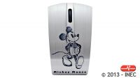 DY 7240 : Rato óptico mini USB 2.0 800 dpi cabo retráctil (Mickey Retro)