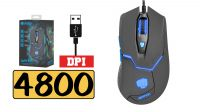 Rato Gaming FURY HUNTER 4800DPI Optico Negro