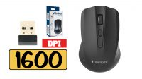 Rato Wireless 2.4Ghz 1600Dpi preto
