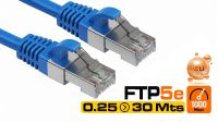 Cables de red FTP Cat.5 Azules