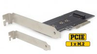 Adaptador PCI-E a M.2 com low profile