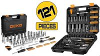 Estuche de herramientas 121 piezas CR-V steel