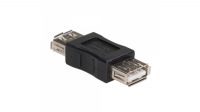 Adaptador USB Tipo A Fêmea a Fêmea preto