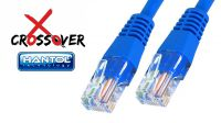 Cabo de rede Crossover UTP Cat. 5E azul