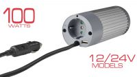 Adaptadores de Alimentação para Automóvel 24V --> 220V