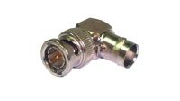 Adaptador RG 59 BNC F/M angulado