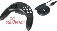 Gamepad wireless com vibração USB