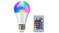 Lámpara Led RGB Remote Control 5W E27 230V