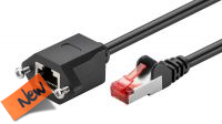 Cabo de rede de extensão F/UTP RJ45-RJ45 Cat.6 certificado CU
