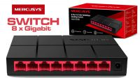 Switch Mercusys MS108G 8p. Gigabit