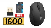 Rato óptico Wireless 1600 Dpi  Natec  preto