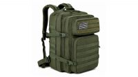 Mochila multi usos Estilo Militar de 5 compartimentos 45l verde